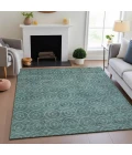 Addison Mayfield Teal AMF1227 8ft. x 10ft. Rect. Rug
