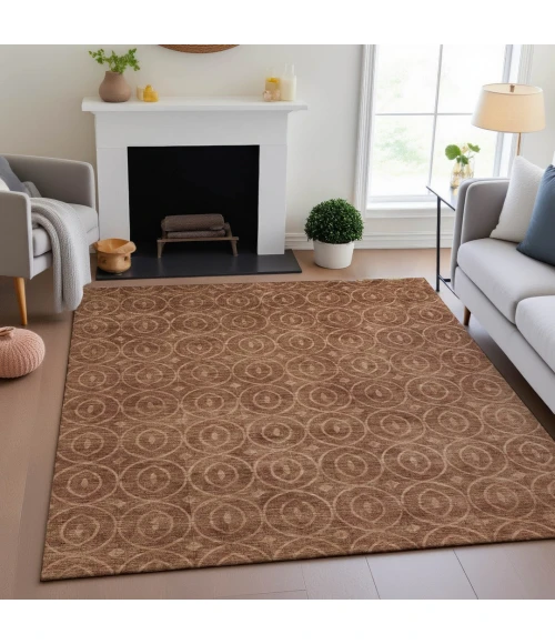 Addison Mayfield Orange AMF1227 8ft. x 10ft. Rect. Rug