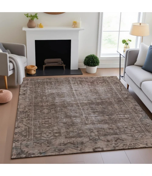 Addison Mayfield Brown AMF1228 2ft. 3in. x 7ft. 6in. Rect. Rug
