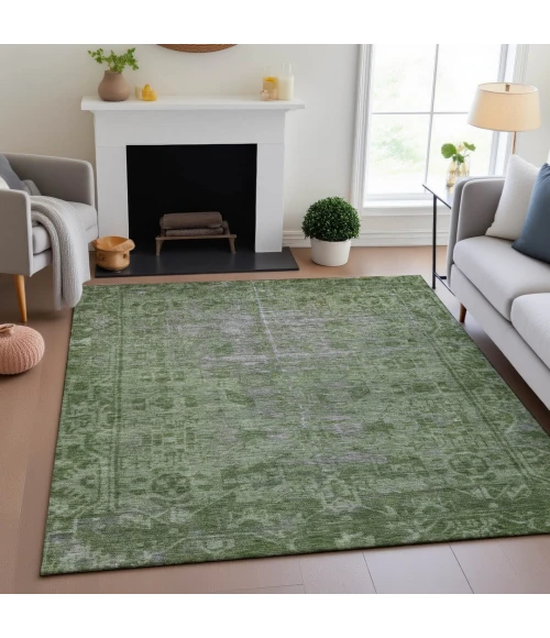 Addison Mayfield Green AMF1228 2ft. 3in. x 7ft. 6in. Rect. Rug