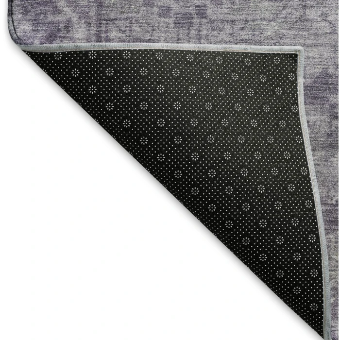 Addison Mayfield Purple AMF1228 - 8ft. Round Rug