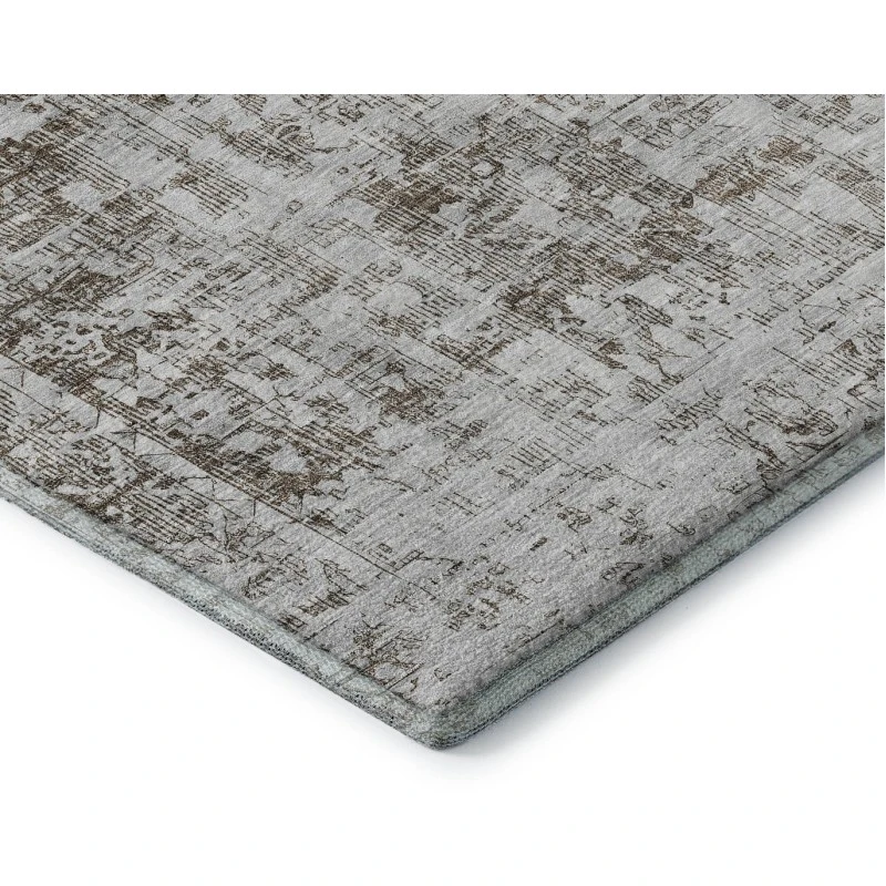 Addison Mayfield Brown AMF1229 - 8ft. Round Rug