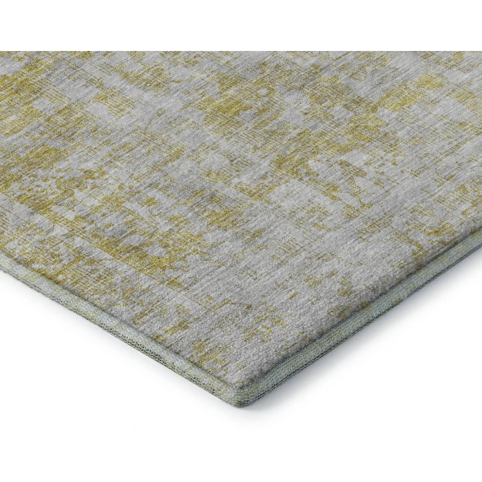 Addison Mayfield Gold AMF1229 - 8ft. Round Rug