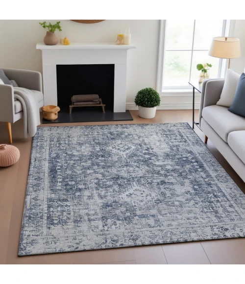 Addison Mayfield Blue AMF1229 9ft. x 12ft. Rect. Rug