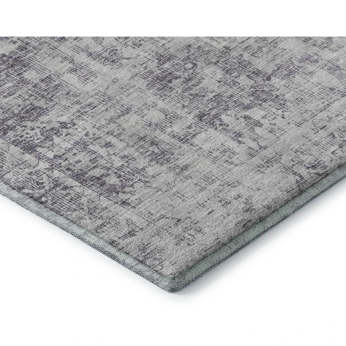 Addison Mayfield Purple AMF1229 - 8ft. Round Rug