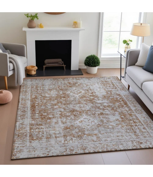 Addison Mayfield Orange AMF1229 9ft. x 12ft. Rect. Rug