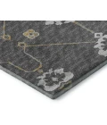 Addison Mayfield Gray AMF122 - 8ft. Round Rug