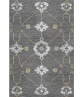 Addison Mayfield Gray AMF122 - 8ft. Round Rug