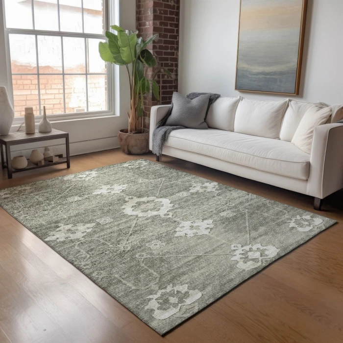 Addison Mayfield Green AMF122 5ft. x 7ft. 6in. Rect. Rug