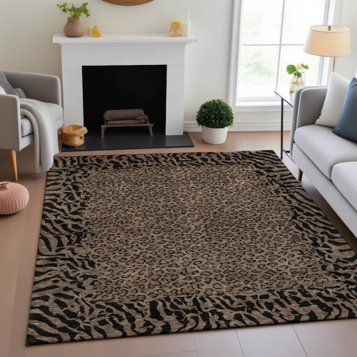Addison Mayfield Brown AMF1230 2ft. 3in. x 7ft. 6in. Rect. Rug