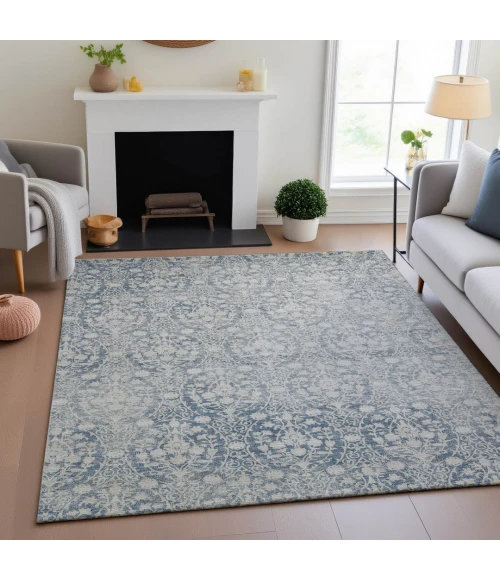 Addison Mayfield Blue AMF1231 5ft. x 7ft. 6in. Rect. Rug