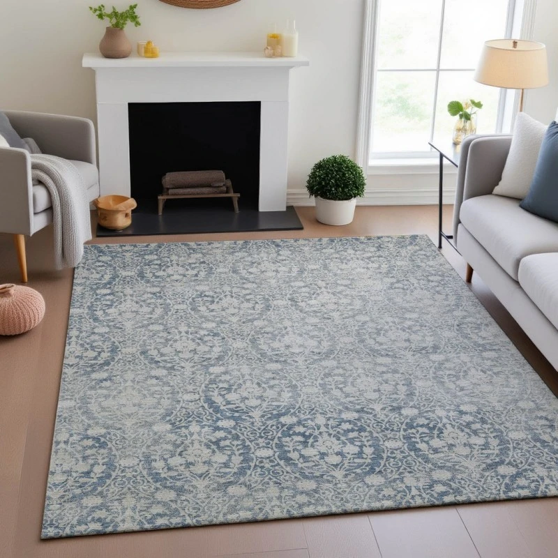 Addison Mayfield Blue AMF1231 8ft. x 10ft. Rect. Rug