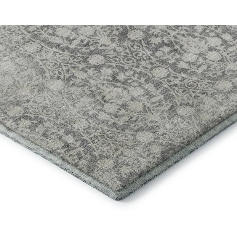 Addison Mayfield Gray AMF1231 - 8ft. Round Rug