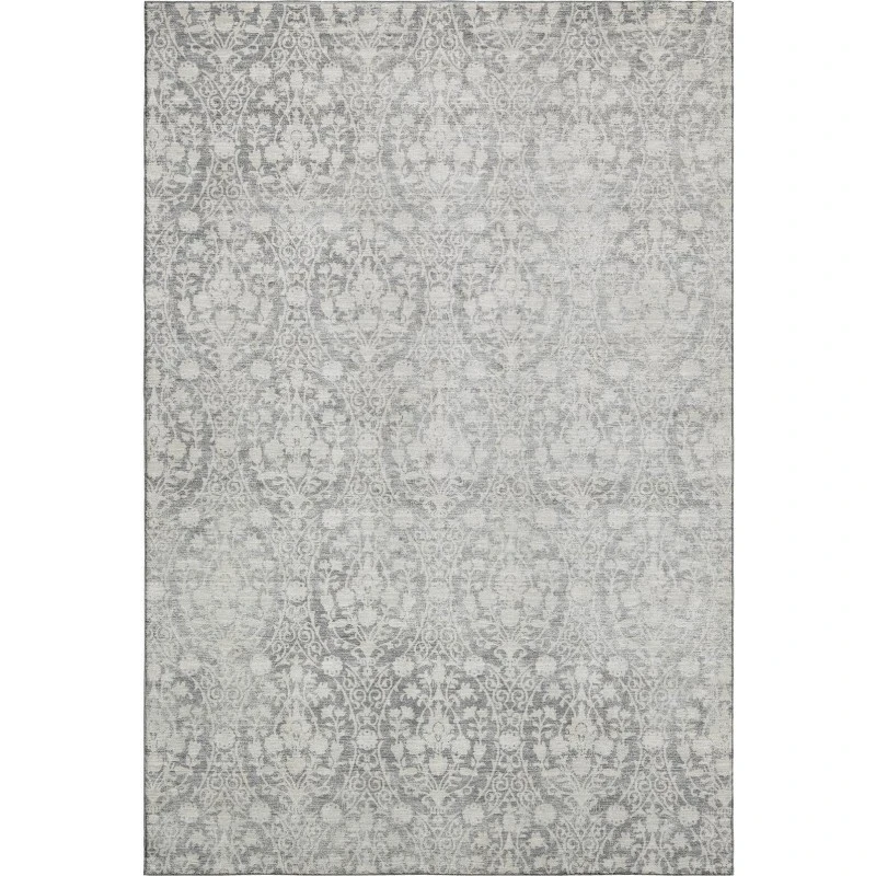 Addison Mayfield Gray AMF1231 - 8ft. Round Rug