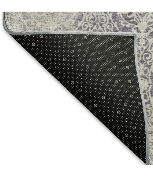 Addison Mayfield Purple AMF1231 5ft. x 7ft. 6in. Rect. Rug