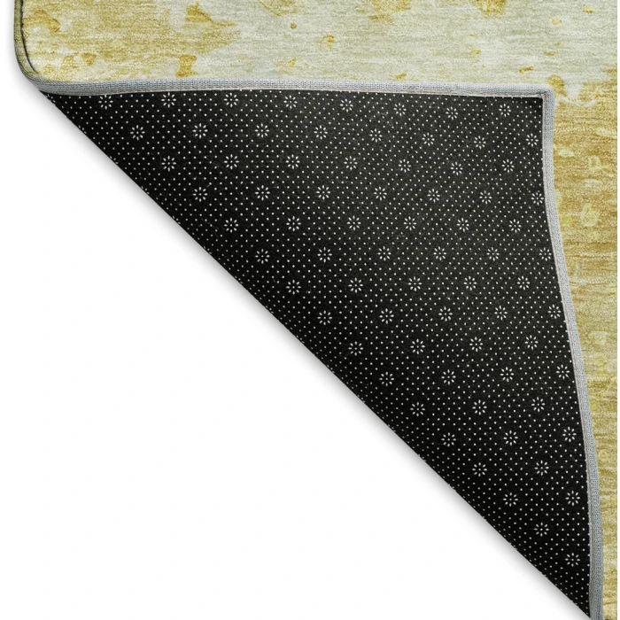 Addison Mayfield Gold AMF1234 - 8ft. Round Rug