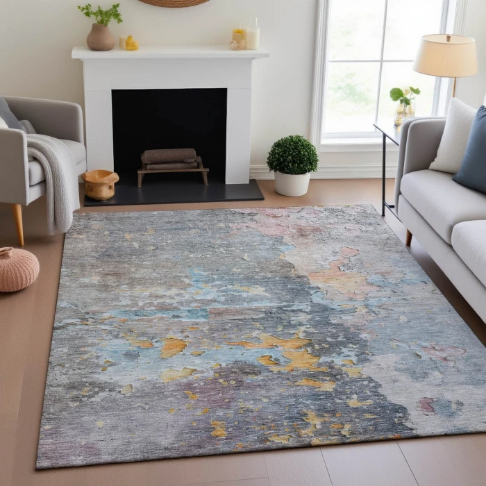Addison Mayfield Gray AMF1234 5ft. x 7ft. 6in. Rect. Rug