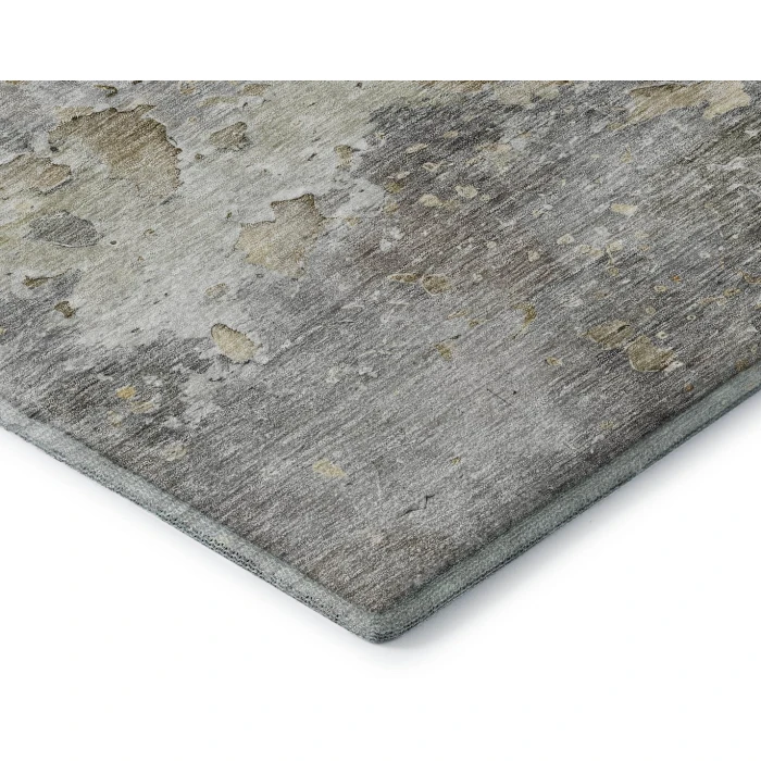 Addison Mayfield Gray AMF1234 - 8ft. Round Rug