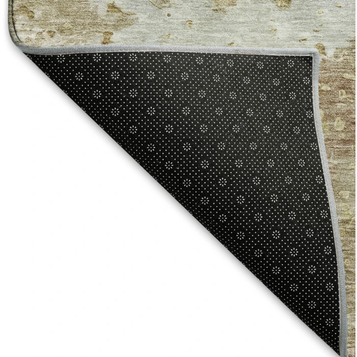 Addison Mayfield Brown AMF1234 - 8ft. Round Rug