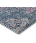 Addison Mayfield Blue AMF1236 - 8ft. Round Rug