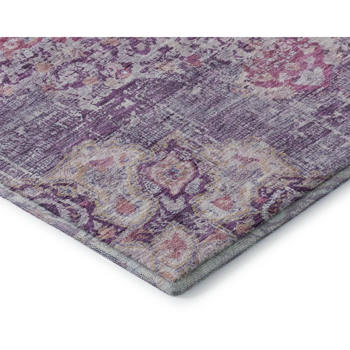 Addison Mayfield Purple AMF1236 2ft. 3in. x 7ft. 6in. Rect. Rug