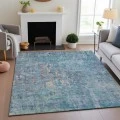Addison Mayfield Blue AMF1237 5ft. x 7ft. 6in. Rect. Rug