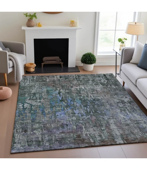 Addison Mayfield Green AMF1237 5ft. x 7ft. 6in. Rect. Rug
