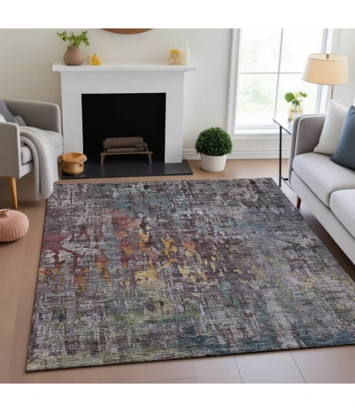 Addison Mayfield Gray AMF1237 5ft. x 7ft. 6in. Rect. Rug