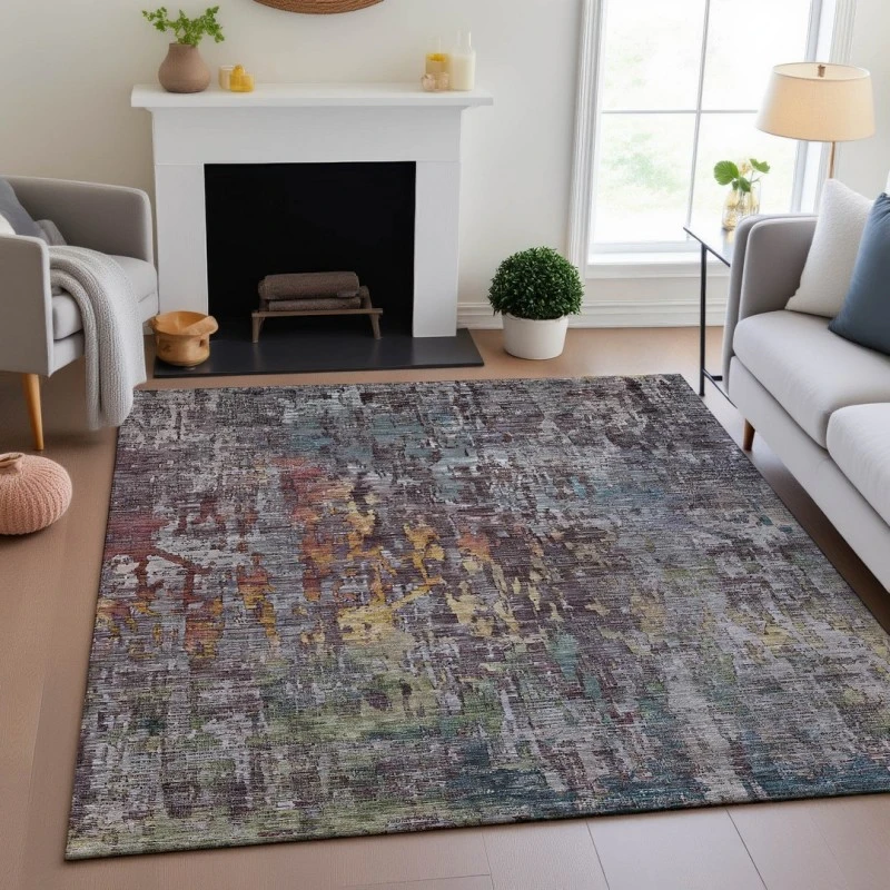 Addison Mayfield Gray AMF1237 5ft. x 7ft. 6in. Rect. Rug