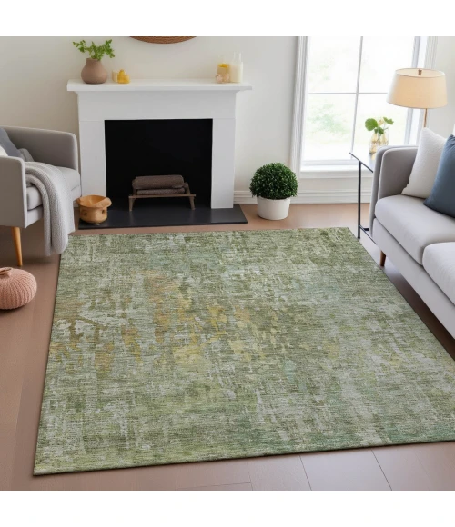 Addison Mayfield Green AMF1237 5ft. x 7ft. 6in. Rect. Rug