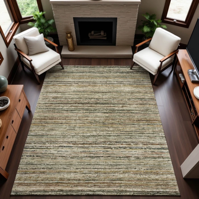 Addison Mayfield Brown AMF1239 9ft. x 12ft. Rect. Rug