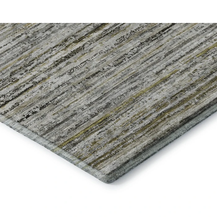 Addison Mayfield Gray AMF1239 - 8ft. Round Rug