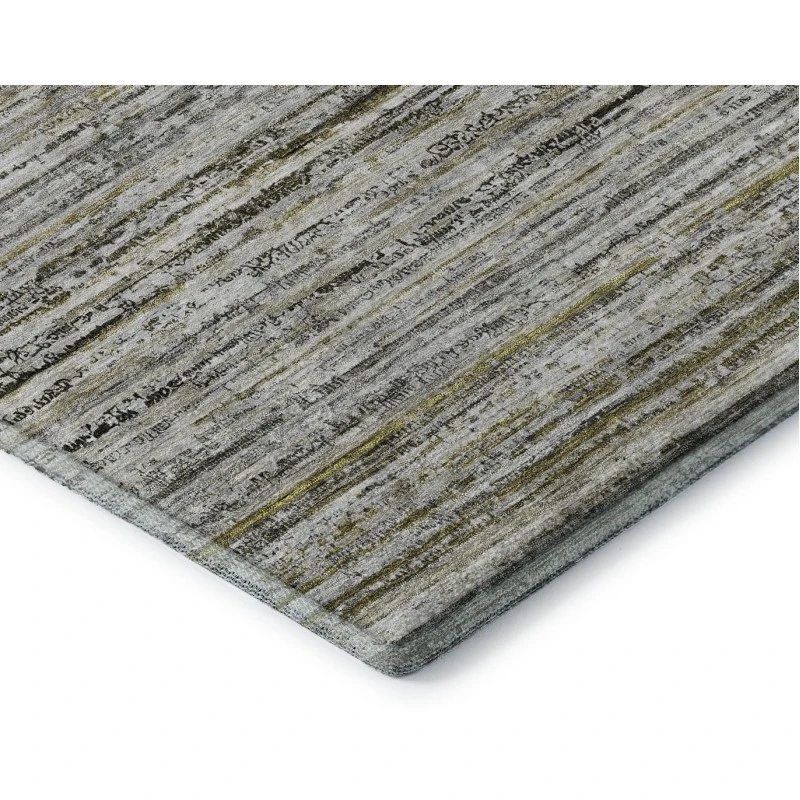 Addison Mayfield Gray AMF1239 - 8ft. Round Rug