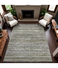 Addison Mayfield Gray AMF1239 - 8ft. Round Rug