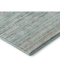 Addison Mayfield Teal AMF1239 - 8ft. Round Rug