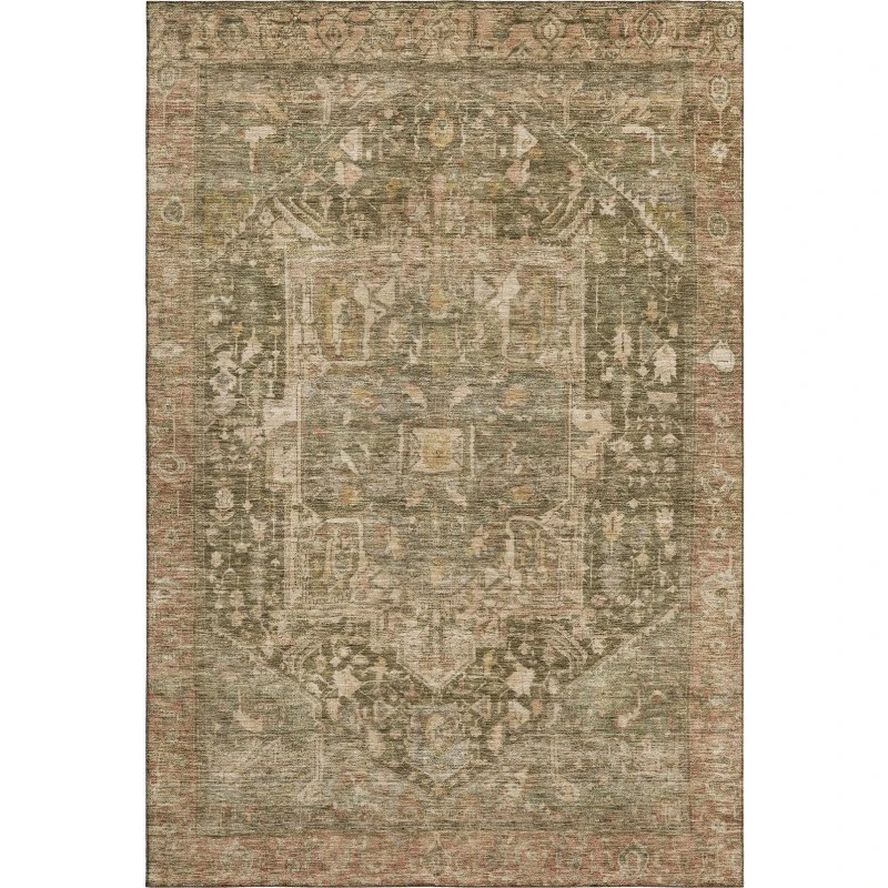 Addison Mayfield Green AMF1240 5ft. x 7ft. 6in. Rect. Rug