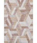 Addison Mayfield Orange AMF1241 - 8ft. Round Rug