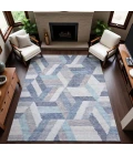 Addison Mayfield Blue AMF1241 8ft. x 10ft. Rect. Rug