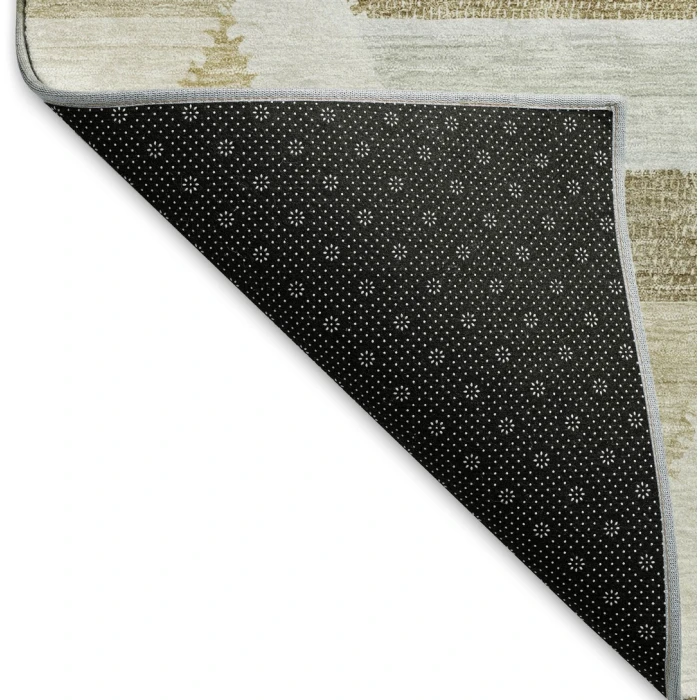 Addison Mayfield Brown AMF1241 - 8ft. Round Rug
