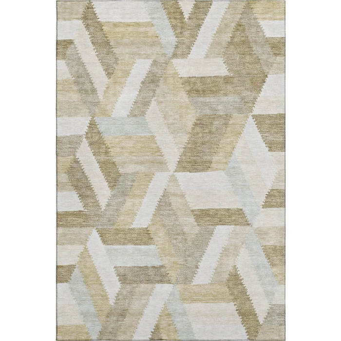 Addison Mayfield Brown AMF1241 - 8ft. Round Rug