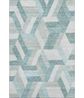 Addison Mayfield Teal AMF1241 - 8ft. Round Rug