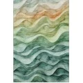 Addison Mayfield Teal AMF1242 - 8ft. Round Rug