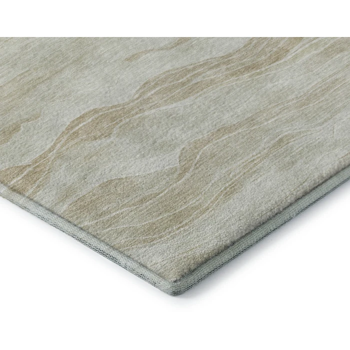 Addison Mayfield Brown AMF1246 - 8ft. Round Rug