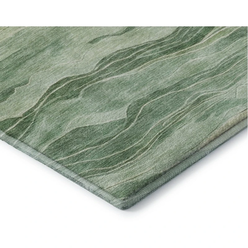 Addison Mayfield Green AMF1246 - 8ft. Round Rug