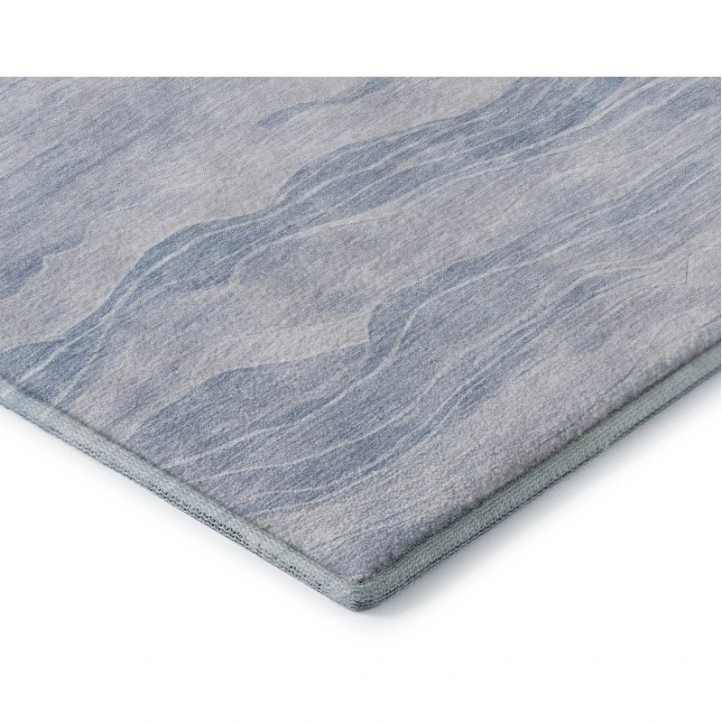 Addison Mayfield Blue AMF1246 - 8ft. Round Rug
