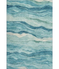 Addison Mayfield Teal AMF1246 8ft. x 10ft. Rect. Rug