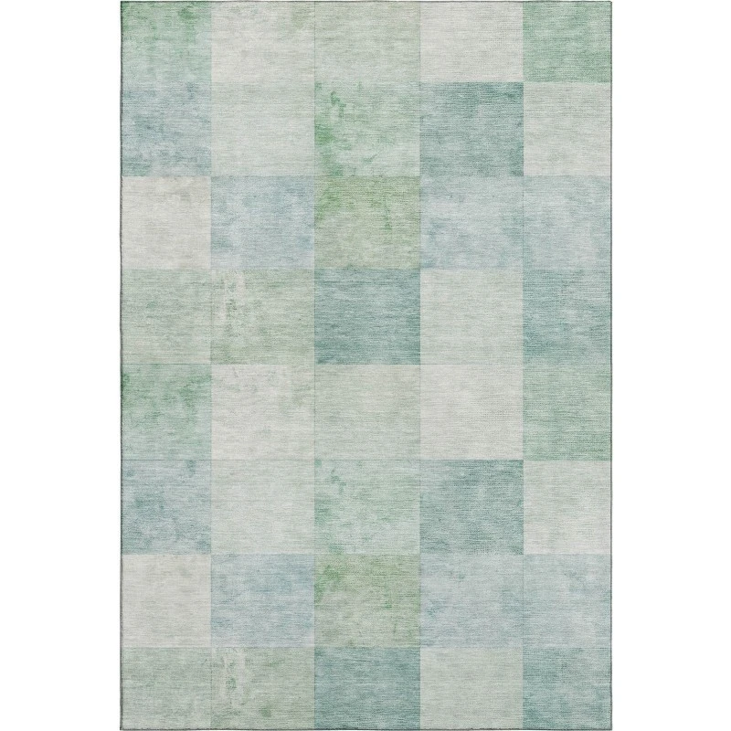 Addison Mayfield Blue AMF1255 - 8ft. Round Rug