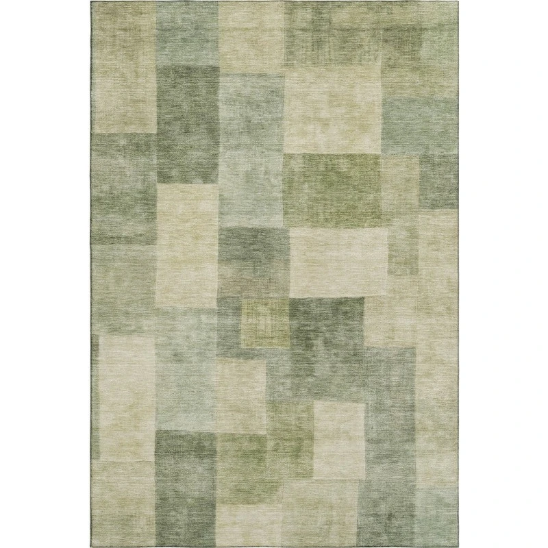 Addison Mayfield Green AMF1261 - 8ft. Round Rug