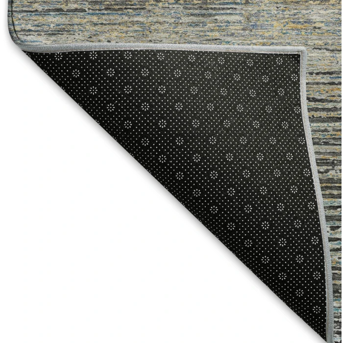 Addison Mayfield Gray AMF1264 - 8ft. Round Rug