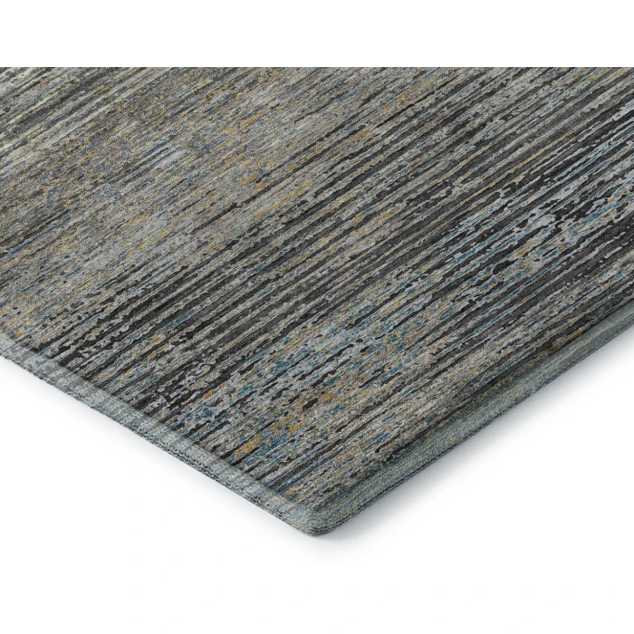 Addison Mayfield Gray AMF1264 - 8ft. Round Rug
